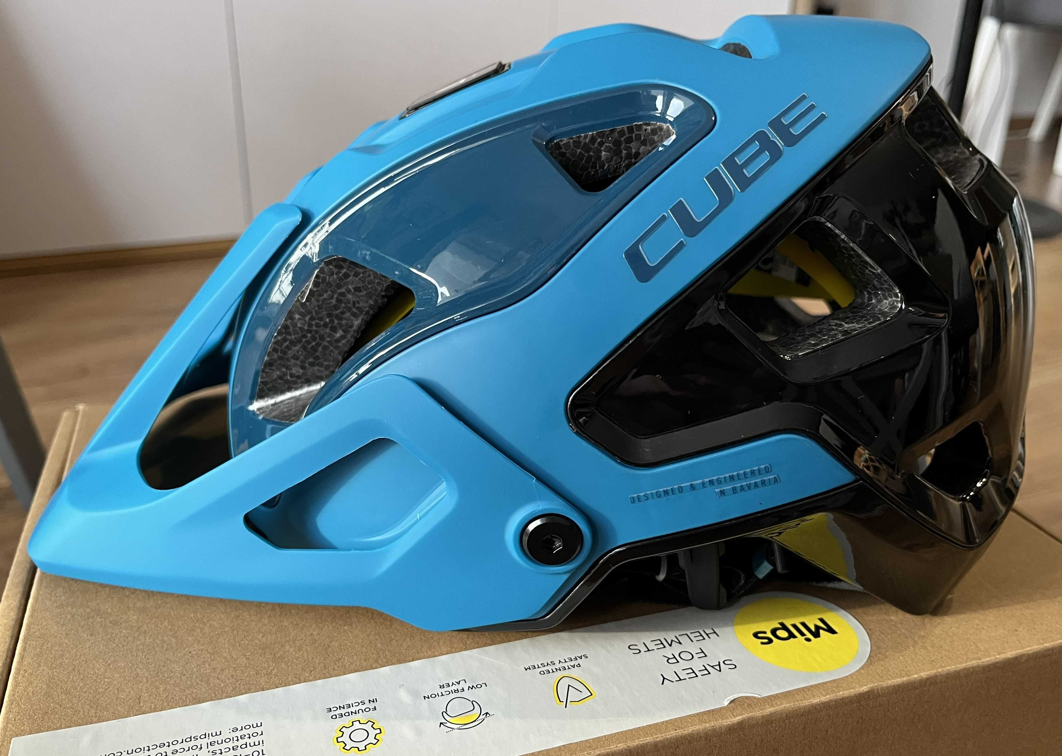 Kask enduro CUBE Strover M (52-57cm) ActionTeam