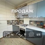 Продається 1-кімнатна квартира в тихому центрі Чернігова. LD