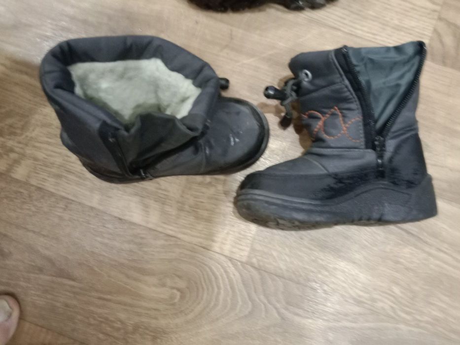 Детские ботинки зимние