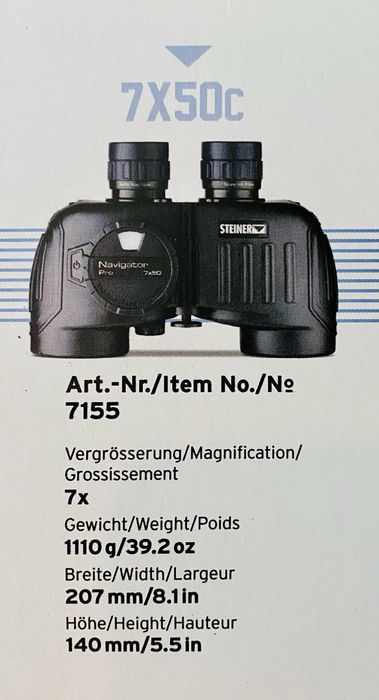 Steiner Navigator Pro 7x50C