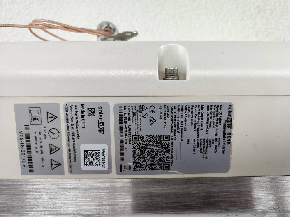 Falownik Inwerter Solaredge SE4K 4000W + antena wifi