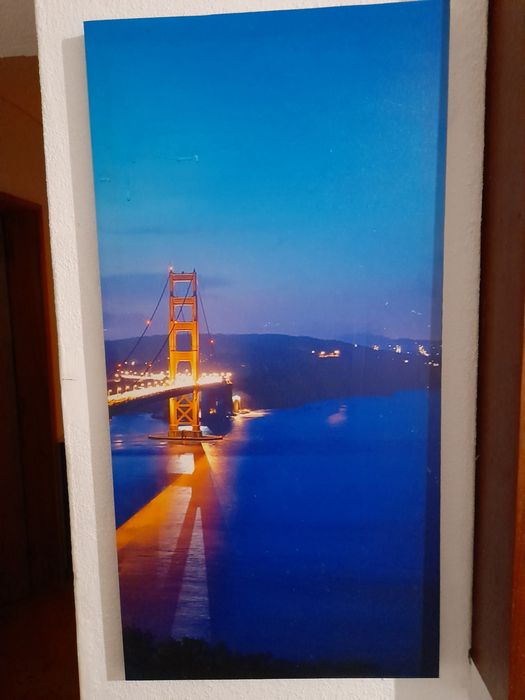 Quadro/ Tela/ Moldura Golden Gate