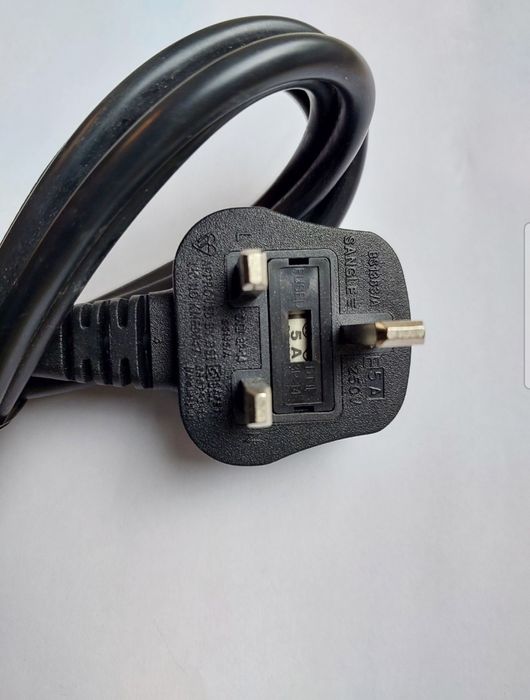 Силовая вилка с кабелем BS 1363