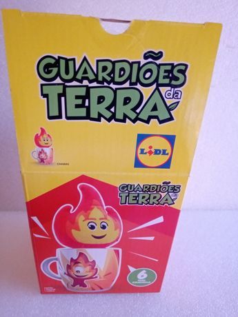 Caneca Chamas, Solis e Bia dos Guardiões da Terra Lidl