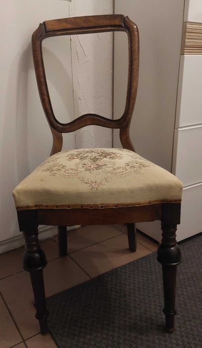 Oryginane krzesła bidermeier 8 szt