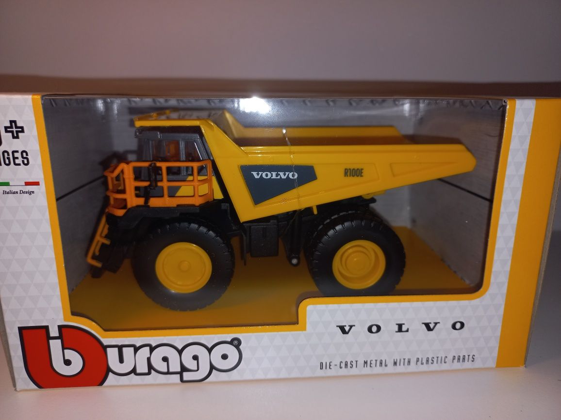 Bburago wywrotka Volvo R100E,skala 1:60