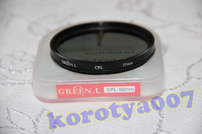 Поляризационный светофильтр Green.L CPL 49 55 62 77 mm Canon Nikon