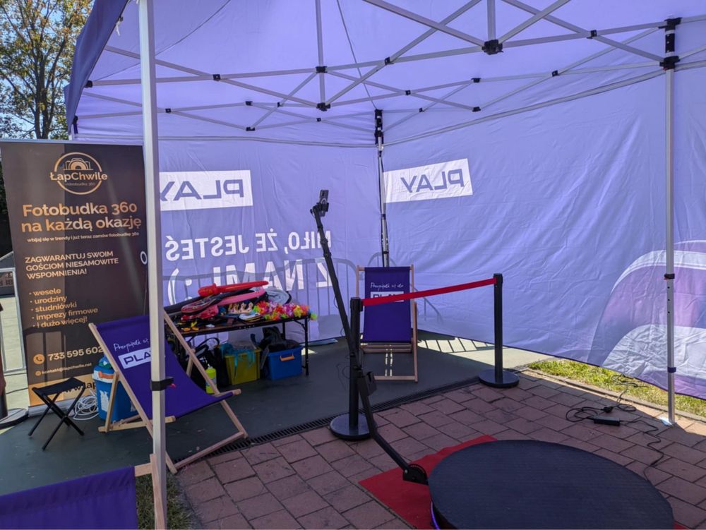 Wynajem fotobudki 360 na imprezy