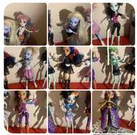 Monster High  9 lalek z oryginalnej serii Zadbane w idealnym stanie