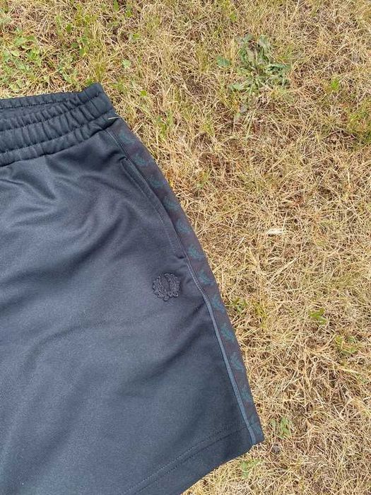 Spodenki dresowe Fred Perry sport lampasy szorty XS S Czarny