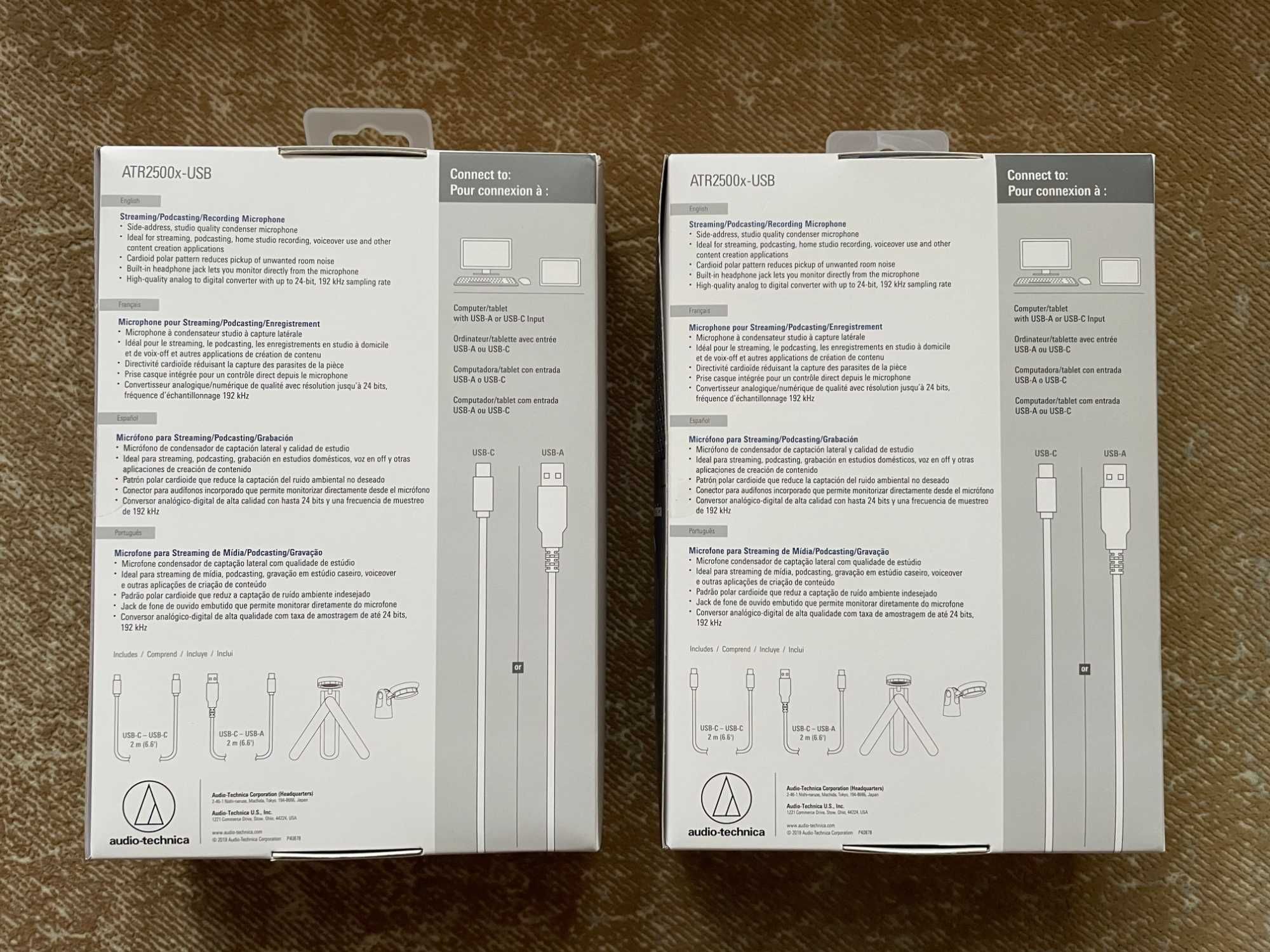 Микрофон Audio-Technica ATR2500x-USB / AT2020USB+