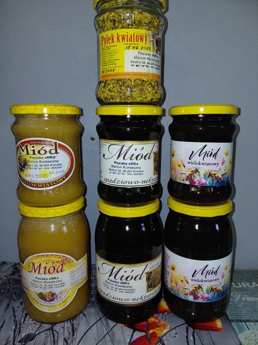 Miód z własnej pasieki