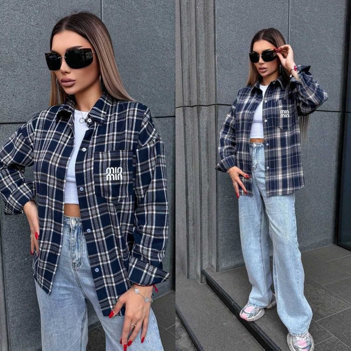 Опт та роздріб! Трендова сорочка в клітинку + Подарунок*