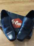 Czarne skórzane mokasyny Lee Cooper 46