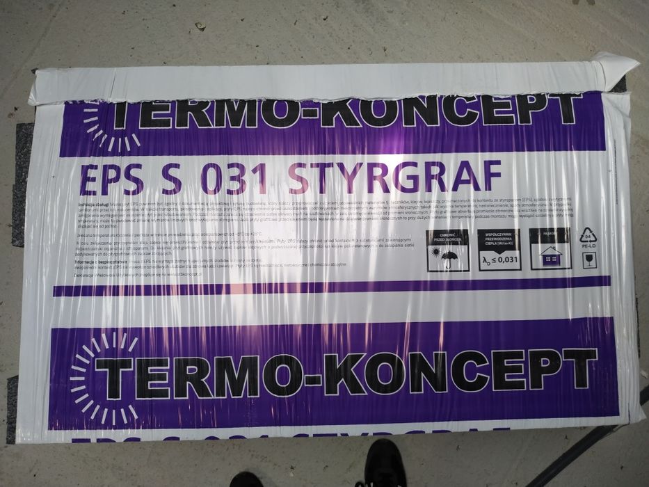 Styropian grafitowy 20cm 0,31 lambda fasada 12 paczek cena za paczkę