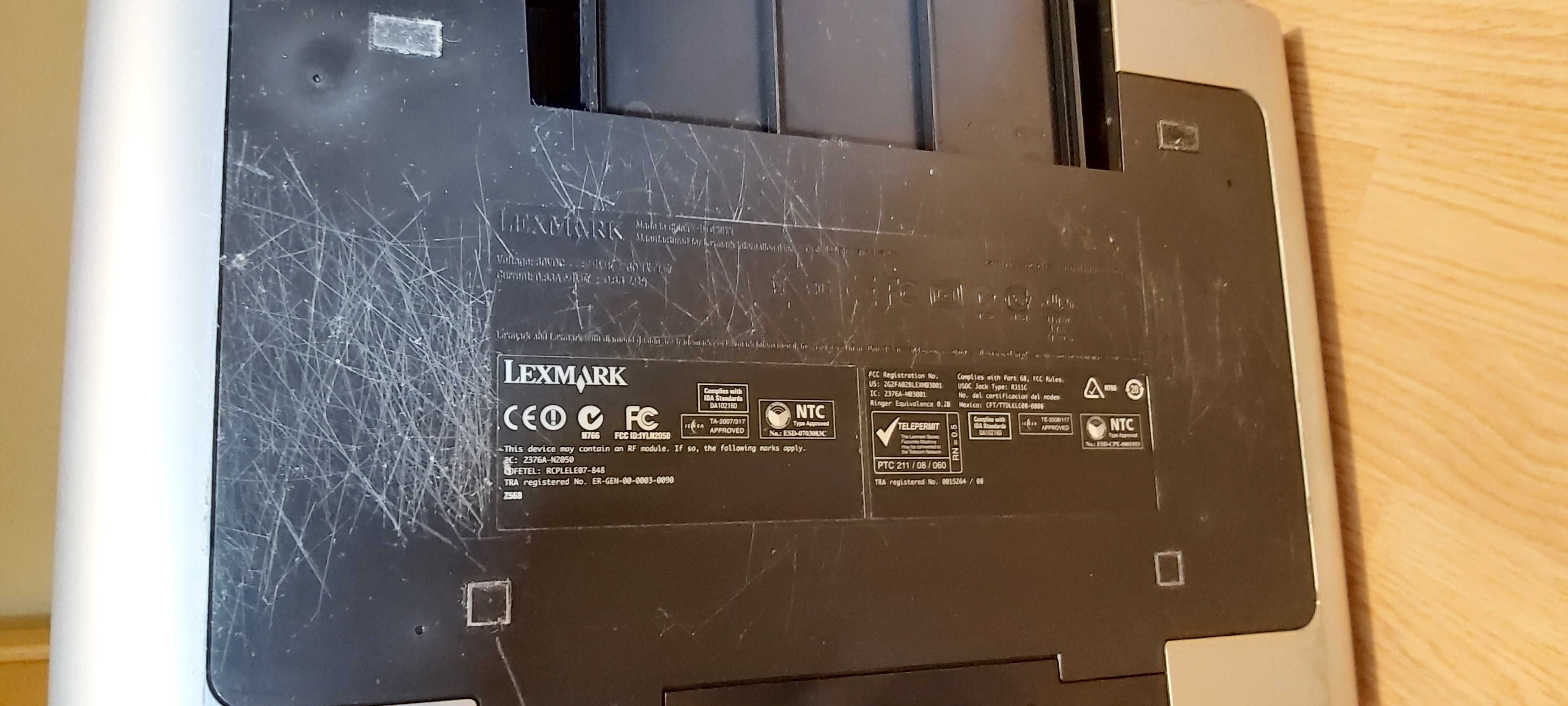 Urządzenie wielofunkcyjne Lexmark X7675 (uszkodzone)