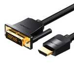 Kabel Hdmi-Dvi Vention 5M 4K 60Hz Do Tv, Konsoli, Pc Czarny