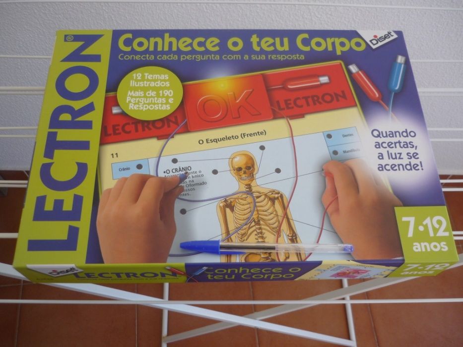 2 Jogos Didáticos Os transportes/Conhece o Teu Corpo cada 10 euros