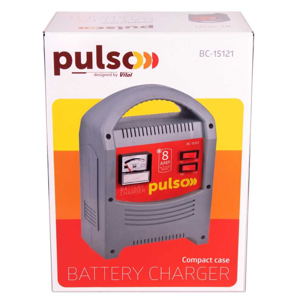 Зарядний пристрій для авто PULSO BC-15121 6&12V/8A/9-112AHR