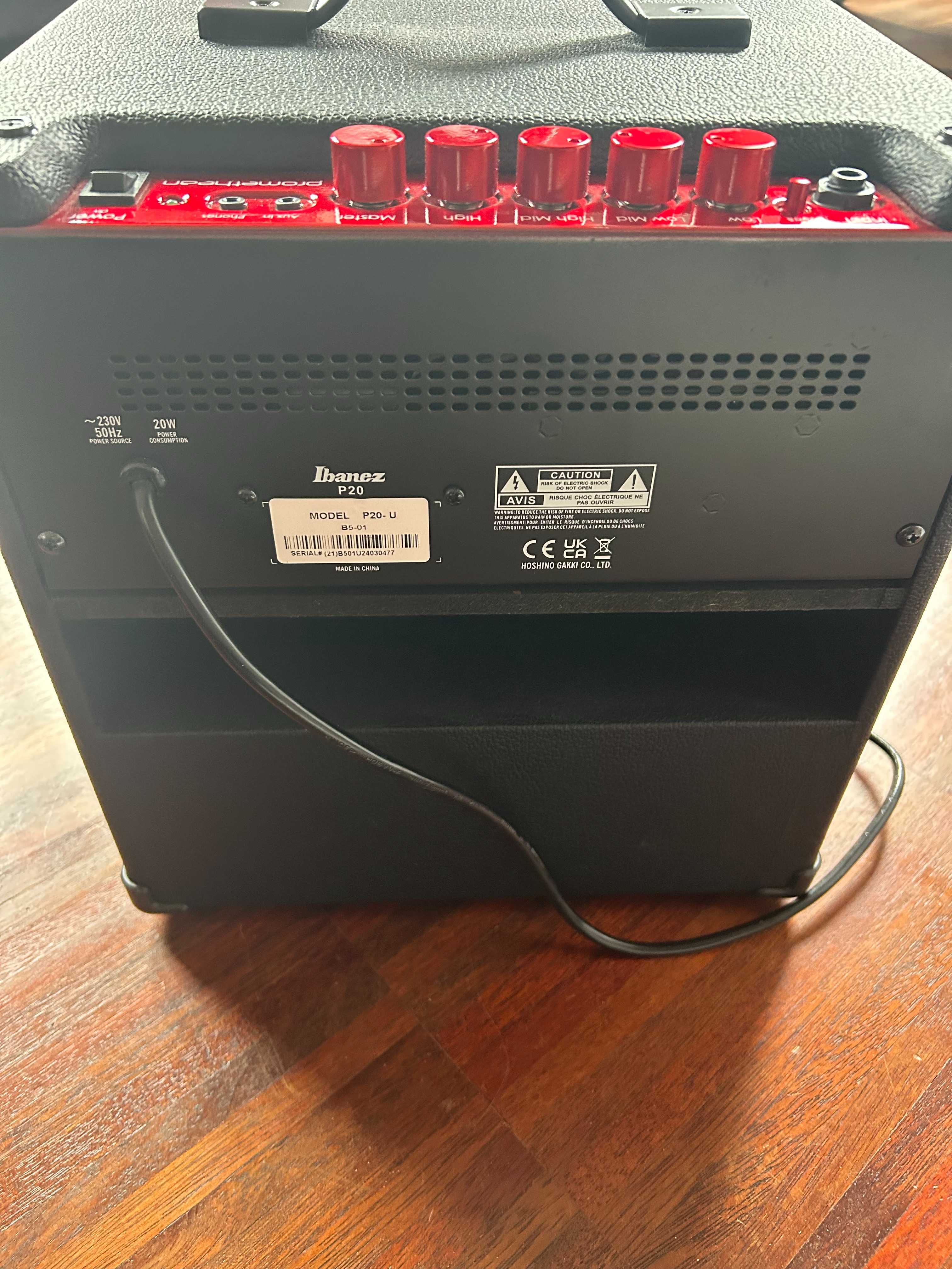 Wzmacniacz piecyk do basu Ibanez P20 Promethean 20W jak nowy combo 1x8
