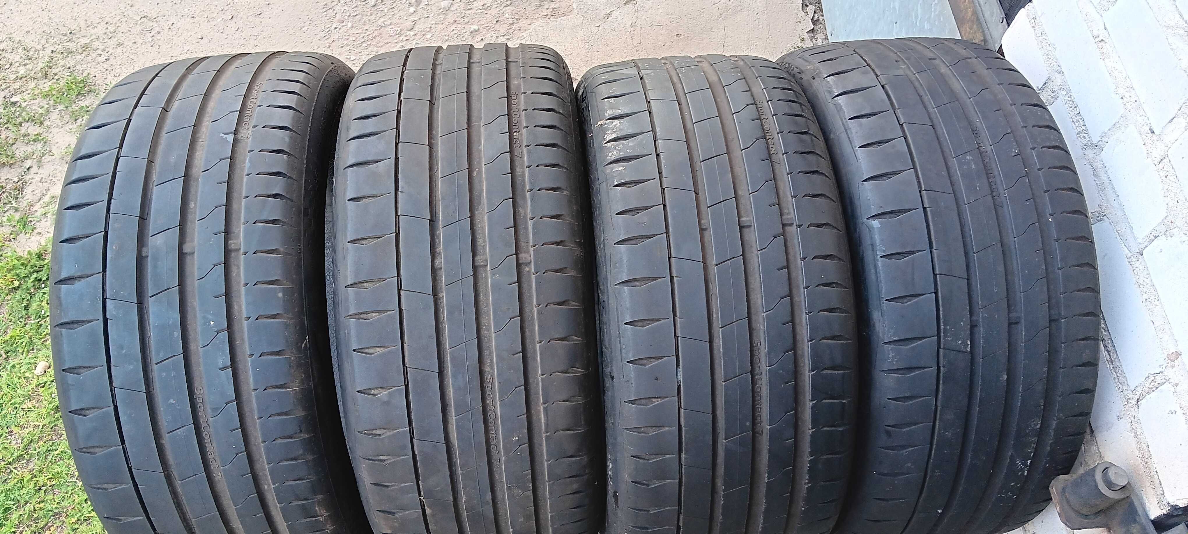 Opony Letnie Continental SportContact 7 rozmiar 255/40 r19 XL Z 2023 r