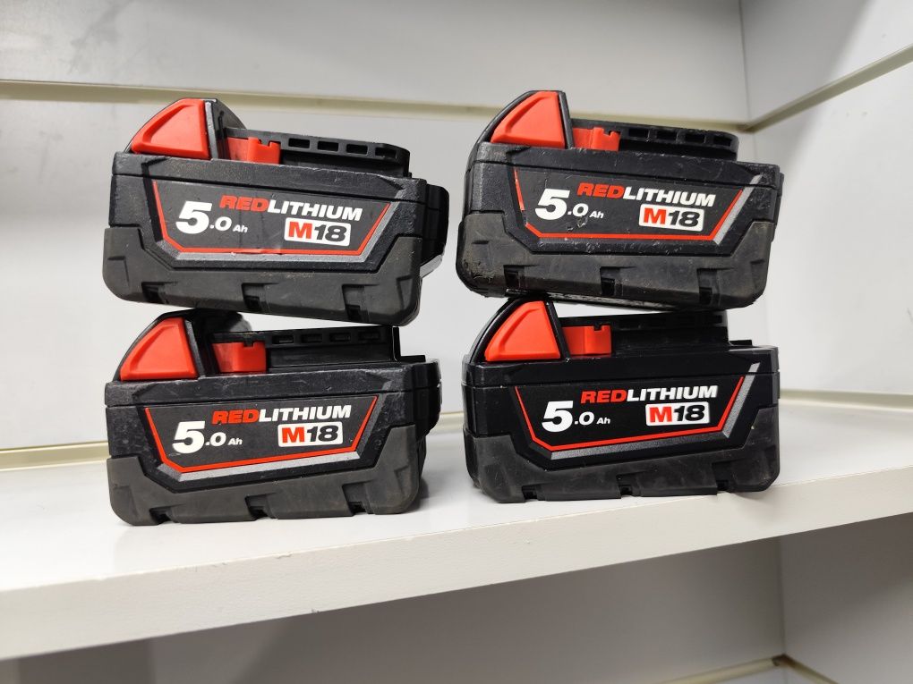 Milwaukee M18 5.0ah  батарея, акумулятор Мілвоке оригінал M18