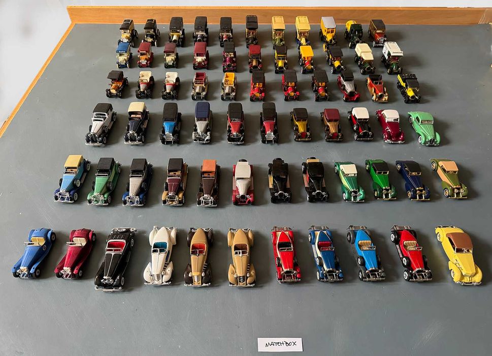 Lote 67 miniaturas MATCHBOX, diferentes modelos.