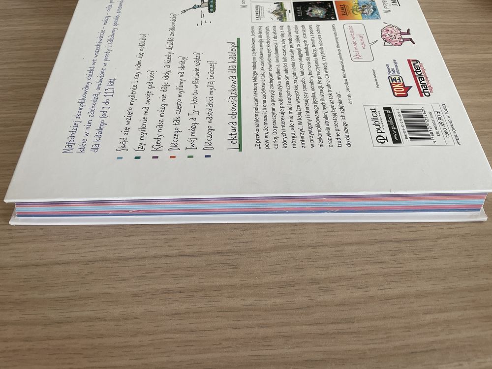 Książka „Mózg - to, o czym dorośli Ci nie mówią”(wydanie drugie)