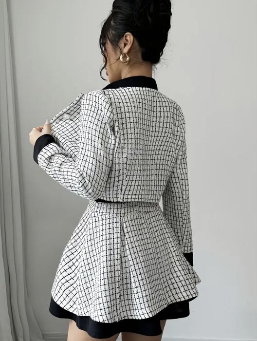 Шикарний жіночій костюм, комплект, костюм юбка жакет, спідниця піджак