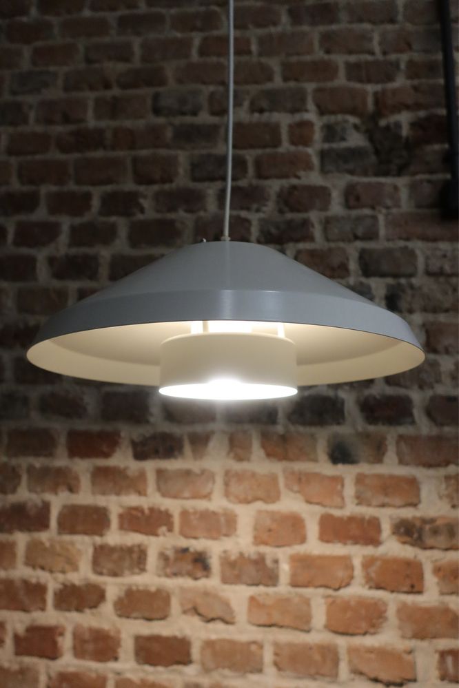 Duńska lampa sufitowa space age vintage wisząca
