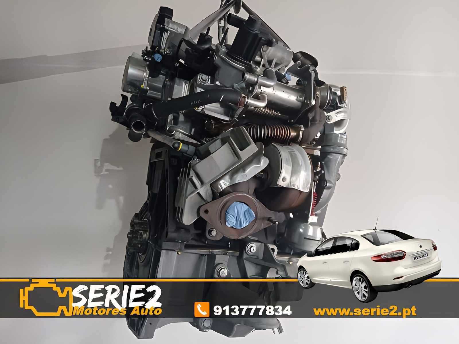 Motor Renault Fluence 1.5 DCI 110cv [ K9K836 ]