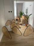 Lampa boho, rattan