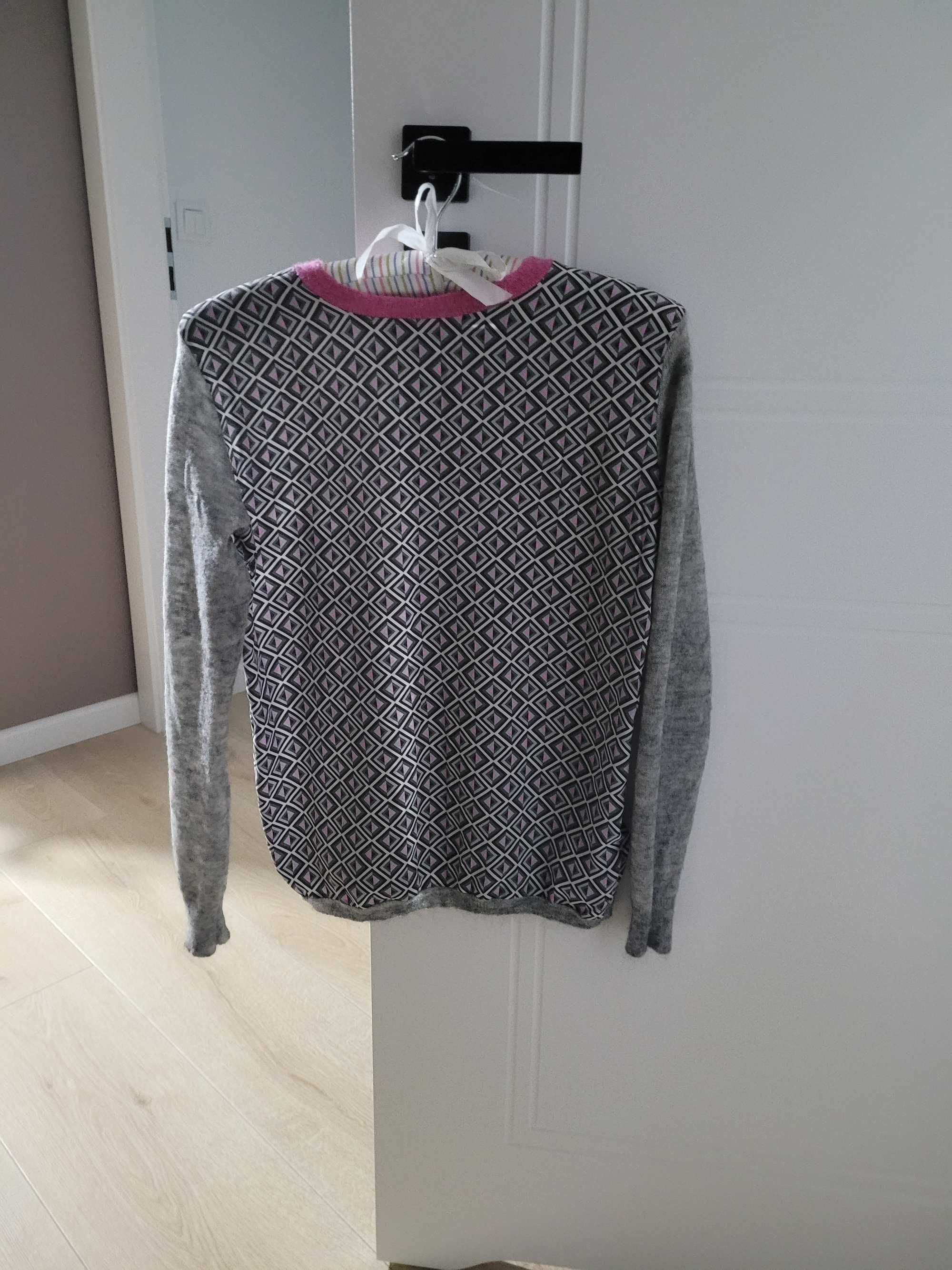 Sweter firmy Ted Baker z przodu jedwab r. 36/38