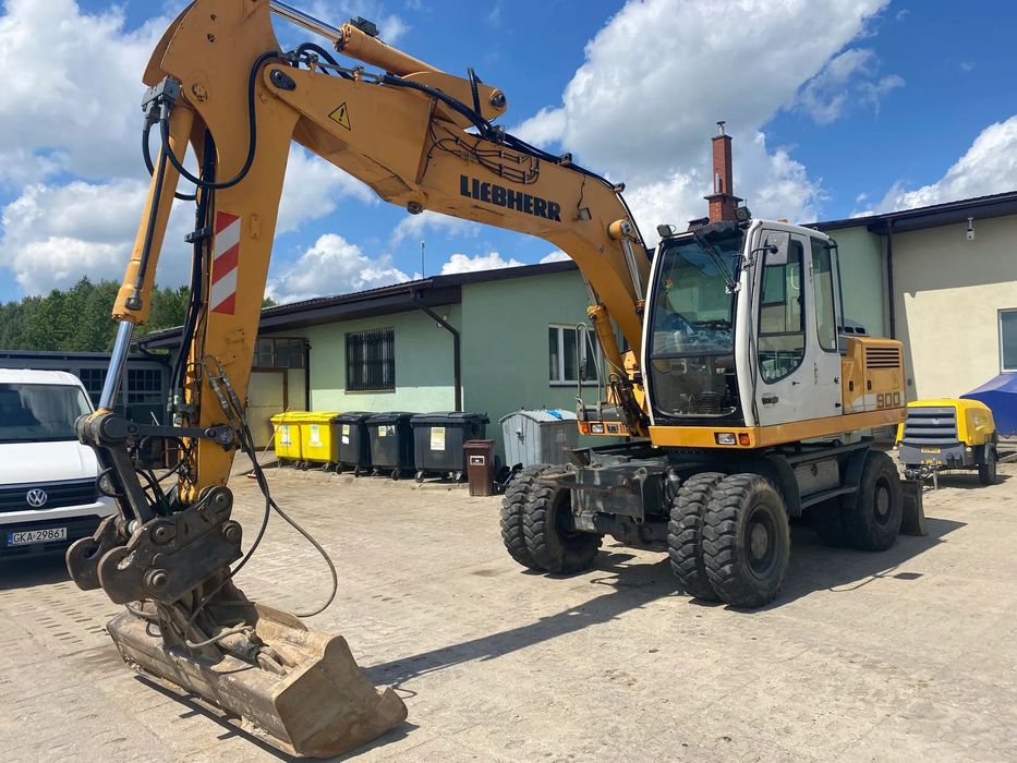 Liebherr A900 C Litronic  pełny zestaw łyżek