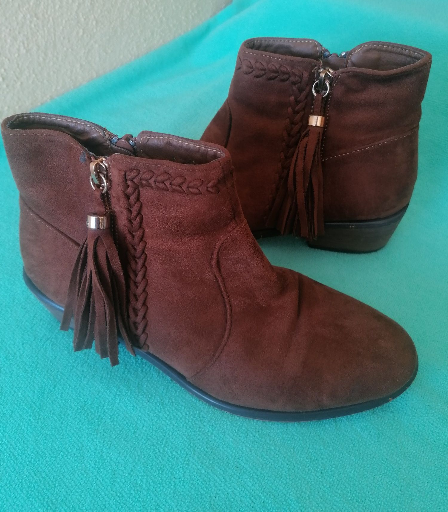 Botas de mulher com salto