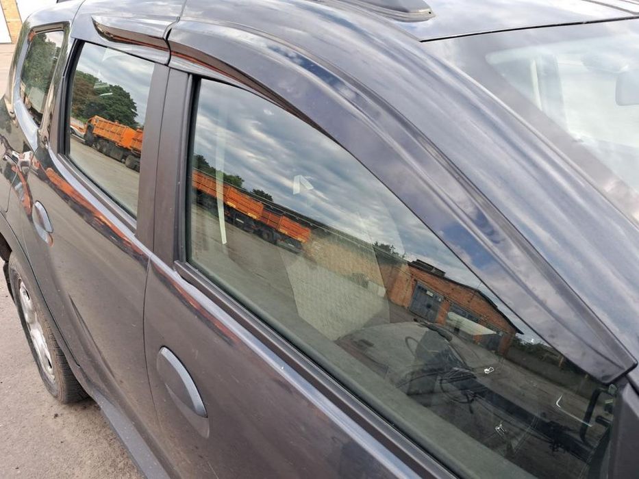 Renault/Dacia Duster 2008-2018 рр. Вітровики (4 шт., Sunplex Sport)
