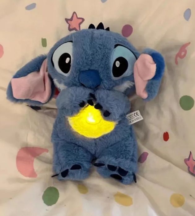 Стич, що дихає,  нічник на батарейках Стич,що світиться,