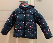Kurtka Marks&Spencer granatowa w grochy 6-7 lat