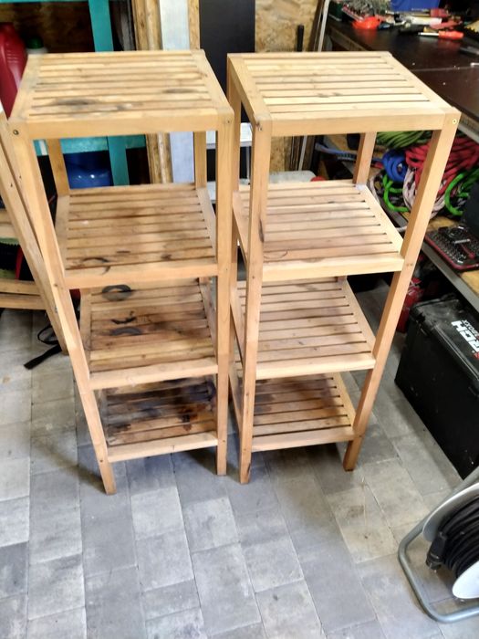 Półki drewniane 2 szt