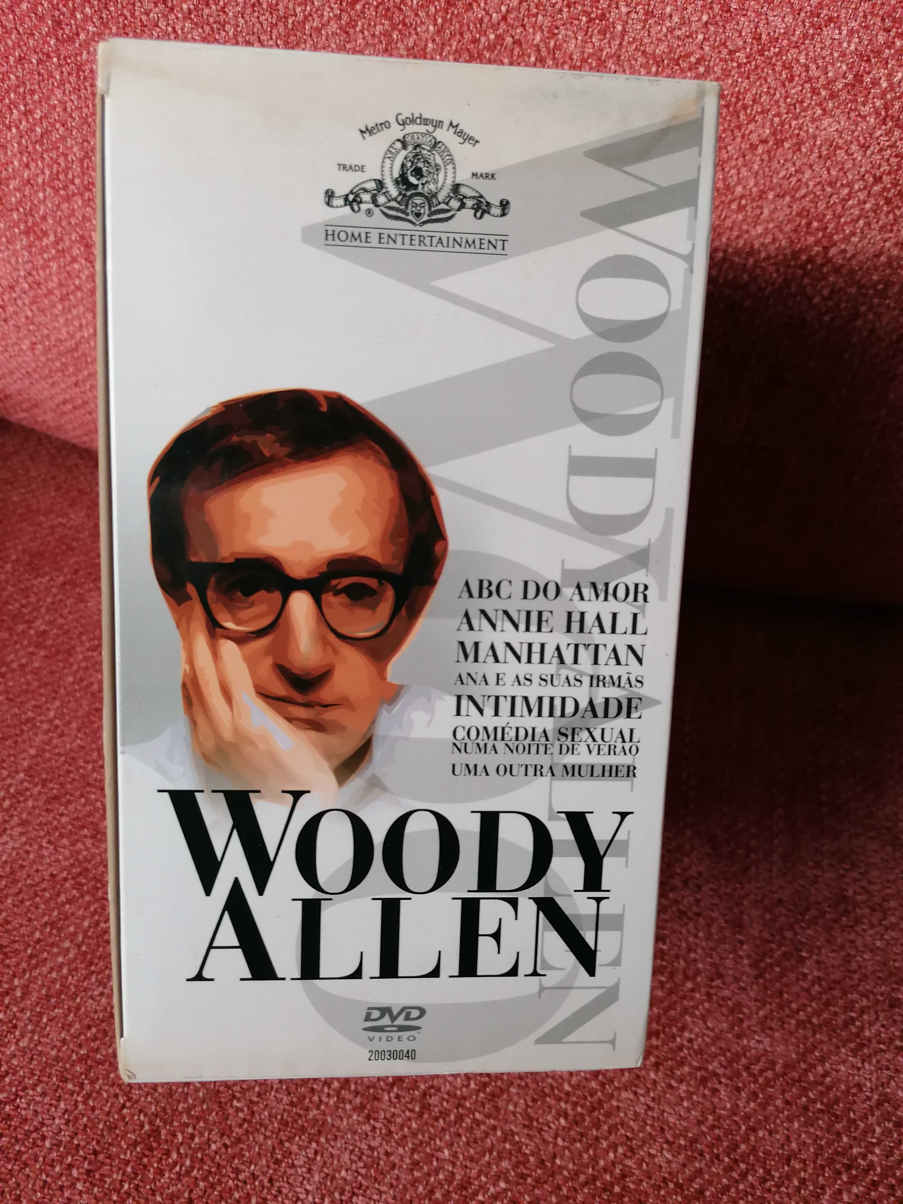 Dvd - Woody Allen - caixa com 7 filmes