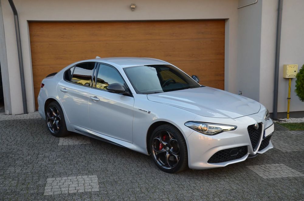 Alfa Romeo Giulia Veloce Ti Carbon, FV23%, 280 KM, salon PL, 20 tys km,