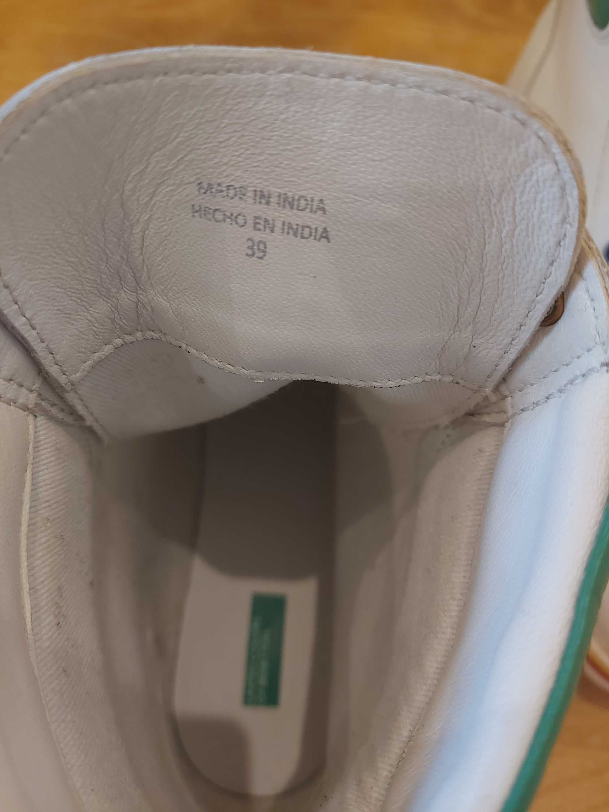 Ботинки Benetton кожаные