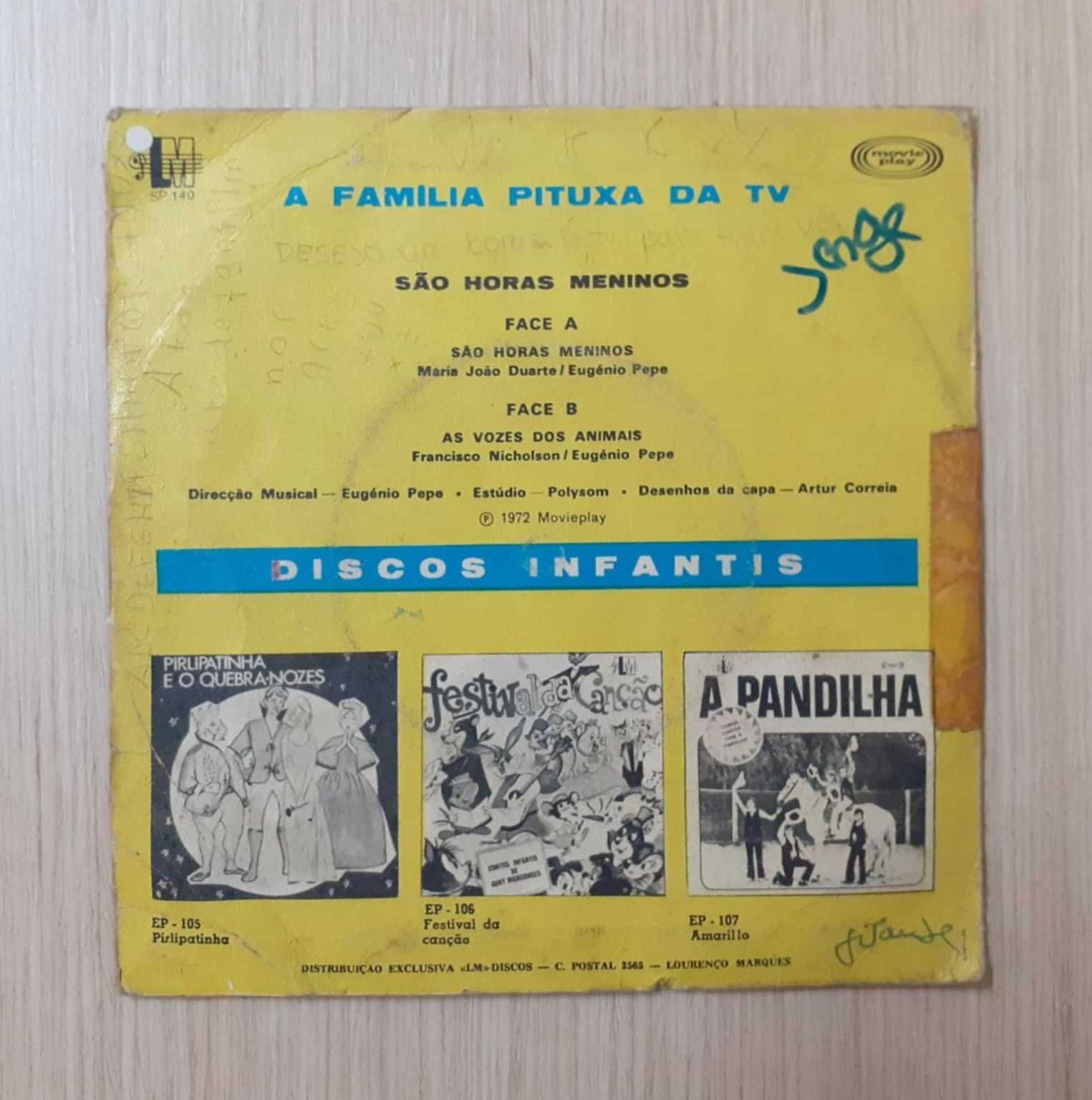 A Família Pituxa (3 Singles Vinil)