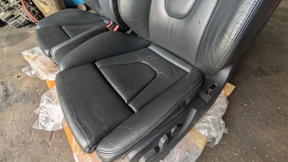 Fotele Audi S6 C6 RS6 Avant full elektryka bdb stan.
