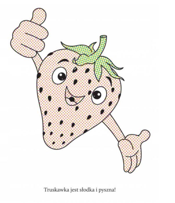 Malowanka wodna wyczaruj OWOCE SKRZAT