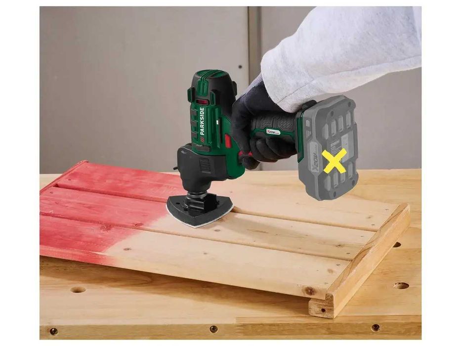 Акумуляторний комбінований інструмент Parkside PKGA 20-Li C2 / 3в1