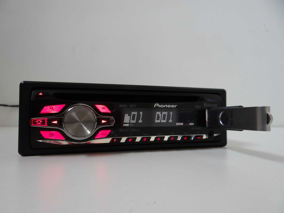 Radio samochodowe Pioneer DEH-4400BT*bluetooth*cd*usb*aux*mp3*nr84