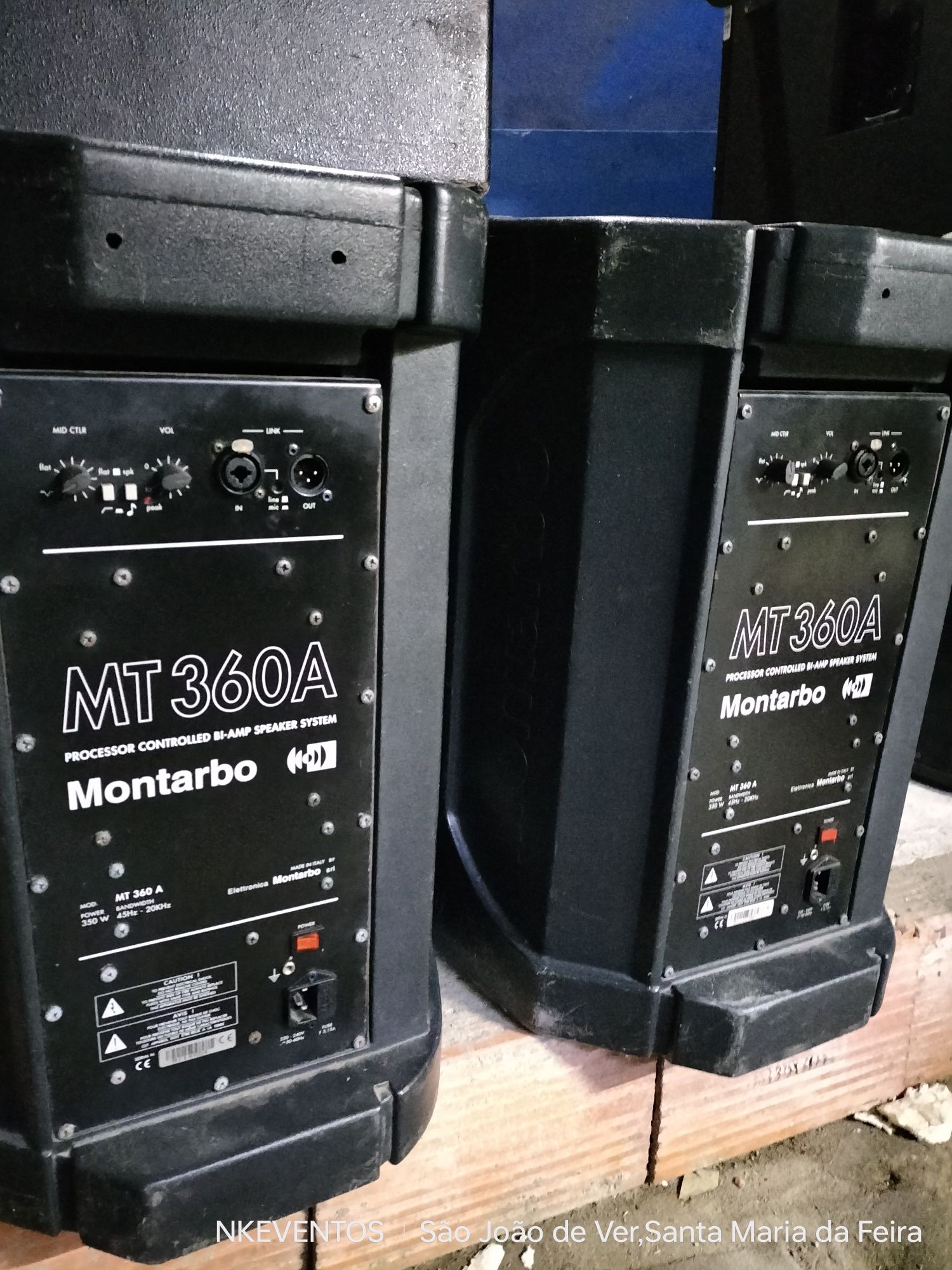 Colunas montarbo 12 polgadas