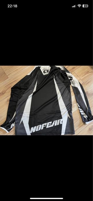 No fear bluza na enduro motocross czarno- biała XL nowa