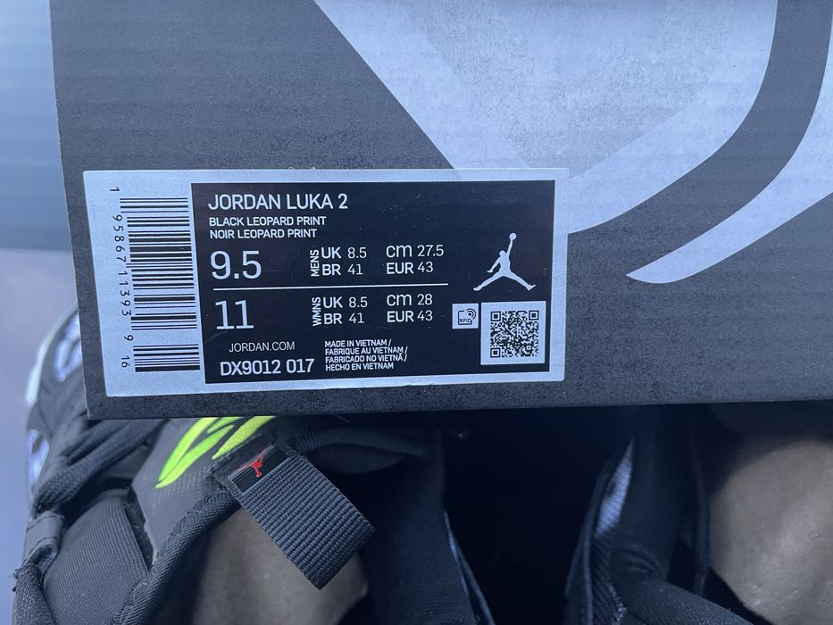 Баскетбол Jordan Luka 2 Black Volt 41-45 в наявності. Джордан.